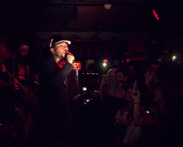 Miguel at Ortlieb's on 2013-10-19.