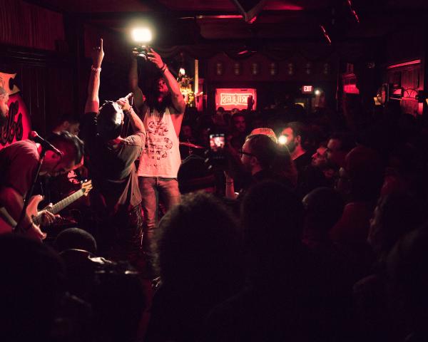 Miguel at Ortlieb's on 2013-10-19.