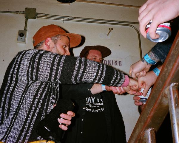 Algernon Cadwallader photographd by Scott Troyan in December 2022 at Johnny Brenda's.