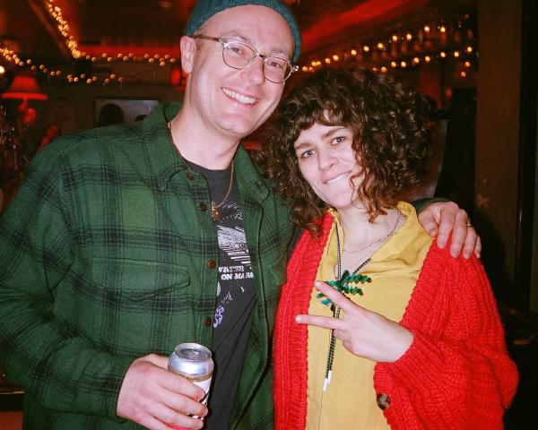 Algernon Cadwallader photographd by Scott Troyan in December 2022 at Johnny Brenda's.