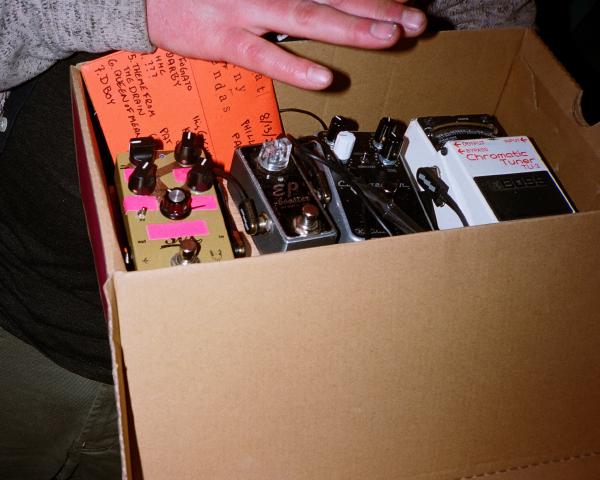 Algernon Cadwallader photographd by Scott Troyan in December 2022 at Johnny Brenda's.