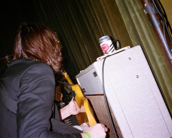 Algernon Cadwallader photographd by Scott Troyan in December 2022 at Johnny Brenda's.